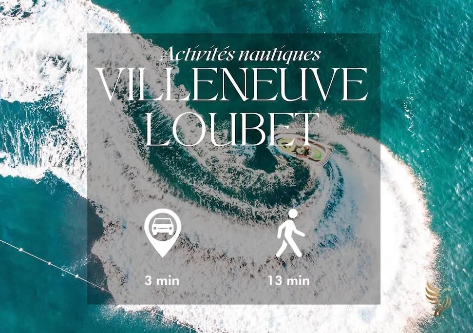 Casa Di Loubet- Apercu Mer-Parking- Plage A 10 Min A Pied - Capitalchic Services A Villeneuve Loubet Plage 0*, Villeneuve-Loubet