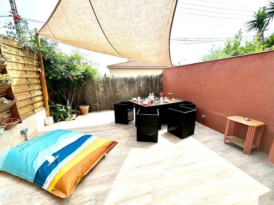 Apartment Casa Di Loubet- Apercu Mer-Parking- Plage A 10 Min A Pied - Capitalchic Services A Villeneuve Loubet Plage